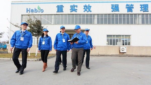 Mianyang Habio Bioengineering Co., Ltd. ligne de production en usine