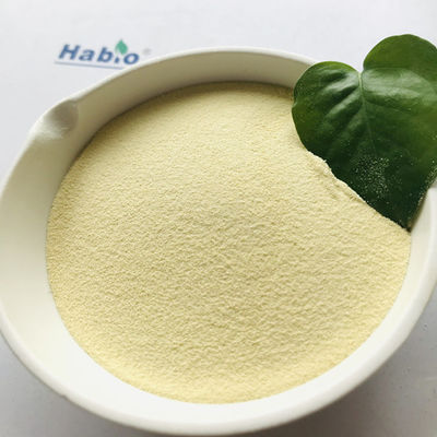 Poudre jaunâtre soluble dans l'eau d'enzymes d'alimentation des animaux de phytase de Habio