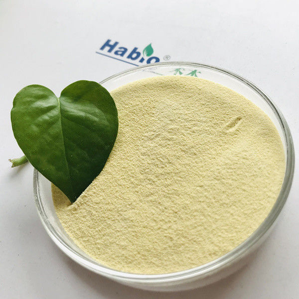 Habio Mannanase Enzyme poudre jaune clair avec enzyme bêta-mannanase stable