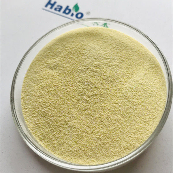 Poudre jaunâtre soluble dans l'eau d'enzymes d'alimentation des animaux de phytase de Habio